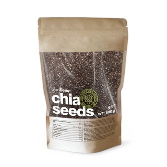 Chia semínka - GymBeam - 3 x 1000 g Chia semínka - GymBeam - 3 x 1000 g