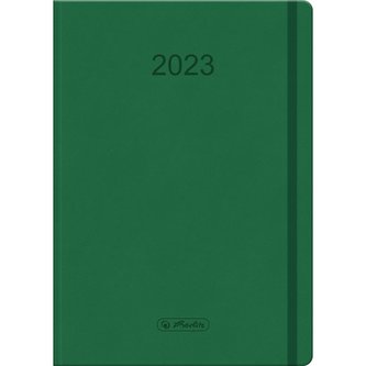 Kalendarz 2023 A5 Flex zielony HERLITZ