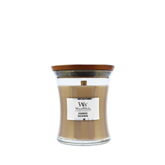 WoodWick Cashmere svíčka váza 85g