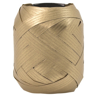 Stuha dárková 15mx10mm, zlatá