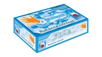 Rukavice jednorázové nitrilové nepudrované COMFORT M, bílé