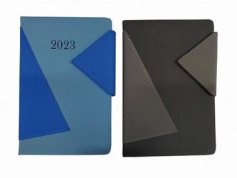 Terminarz 2023 B6+ Tyg. trójkąty MIX ARTSEZON Terminarz 2023 B6+ Tyg. trójkąty MIX ARTSEZON