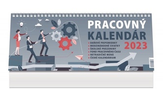 Pracovný kalendár 2023 - stolový kalendár