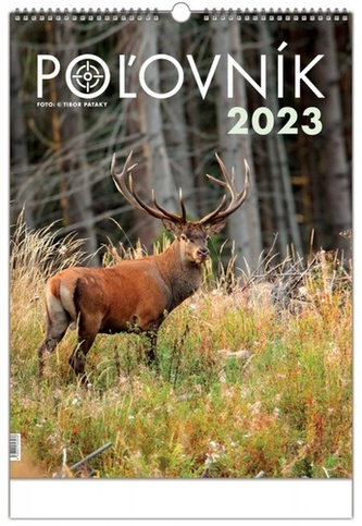 Poľovník 2023 - nástenný kalendár Poľovník 2023 - nástenný kalendár