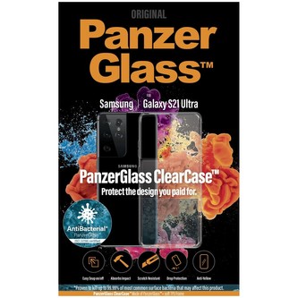 PanzerGlass ClearCase Antibacterial Samsung Galaxy S21 Ultra