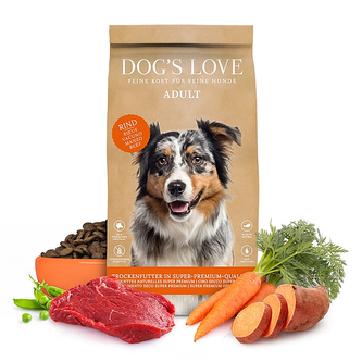 Dog's Love granule Hovězí Adult NEW 2kg