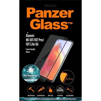 PanzerGlass Edge-to-Edge Antibacterial pro Xiaomi Mi 10T/10T Pro/10T Lite (5G) černé