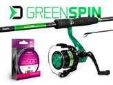 Přívlačový set GreenSPIN - 210cm/30g + 2T + 0,22mm