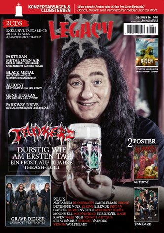 LEGACY MAGAZIN: THE VOICE FROM THE DARKSIDE