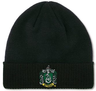 Zimní čepice Harry Potter: Slytherin Logo - Zmijozel (univerzální)