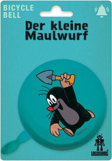 Kovový zvonek na kolo Krteček: Shovel (8 x 8,5 cm)