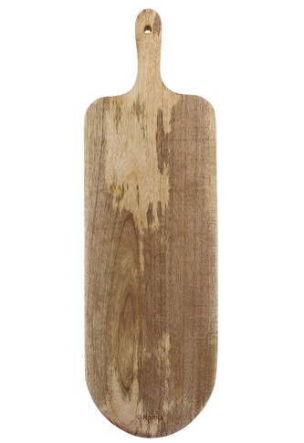 Dřevěné prkénko na sýr SJAL MANGO z mangového dřeva 49x15 cm Homla