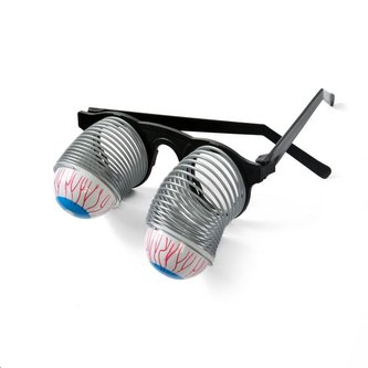 BRÝLE - OČI NA PRUŽINĚ 13cm