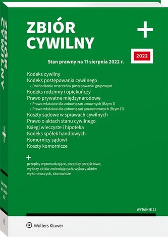 Kodeks cywilny. Kodeks postępowania cywilnego