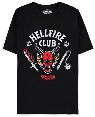 Tričko Stranger Things krátký rukáv - Hellfire Club XL