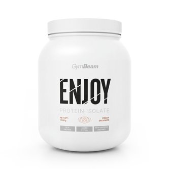 ENJOY Protein Isolate - GymBeam - cocoa brownies - 1000 g ENJOY Protein Isolate - GymBeam - cocoa brownies - 1000 g