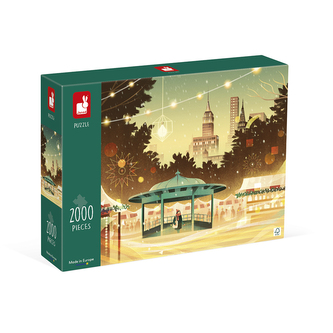 Janod Art Puzzle New York v noci 2000 PCS