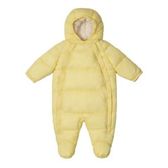 LEOKID Baby Overall Eddy Elfin Yellow vel. 0 – 3 měsíce (vel. 56)
