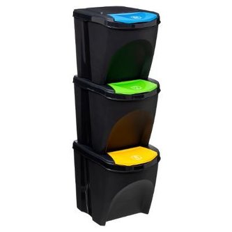 Atmosphera Odpadkový kontejner na tříděný odpad  3 x 25 L