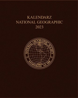 Kalendarz 2023 National Geographic brązowy Kalendarz 2023 National Geographic brązowy
