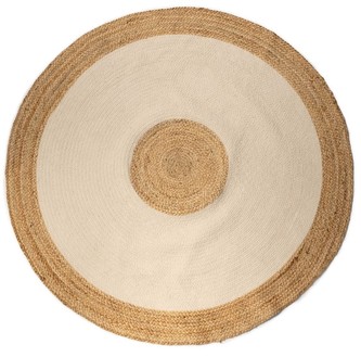 Koberec v kombinaci bavlny a juty GAJO průměr 120 cm Homla