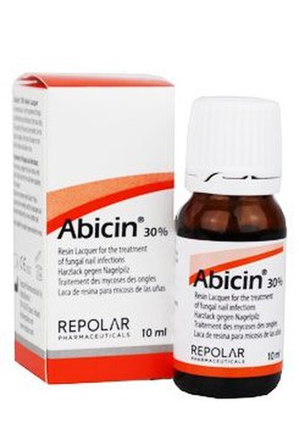 Abicin 30% pryskyřicový lak 10ml