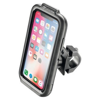 Interphone voděodolné pouzdro na řídítka Apple iPhone X/XS černé