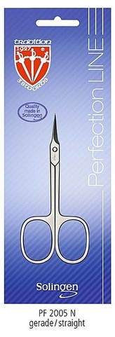 KLR PF nůžky na nehty zašpičatělé rovné PF2005N