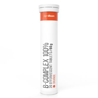 B-Komplex 100 % - GymBeam - 20 tab.