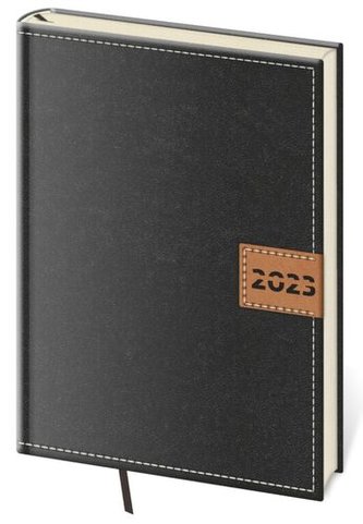 Diář 2023 týdenní A5 Toledo - černá