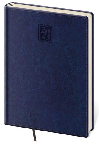 Diář 2023 týdenní A5 Nebrasca - modrá
