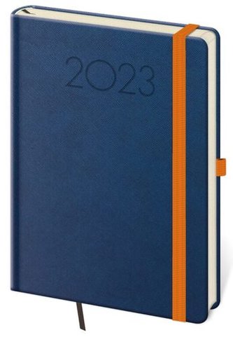 Diář 2023 týdenní A5 New Praga - modrá