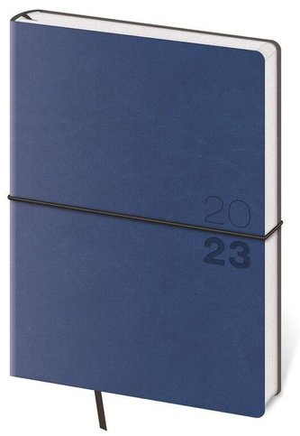 Diář 2023 týdenní A5 Flexio - tmavě modrá