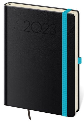 Diář 2023 denní A5 New Praga - černá Diář 2023 denní A5 New Praga - černá