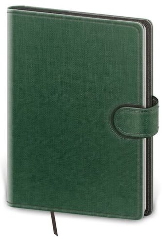 Diář 2023 týdenní kapesní Flip - zeleno/šedá