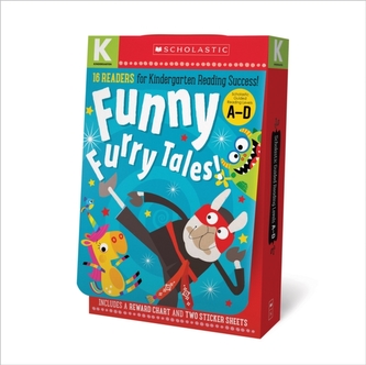 Kindergarten A-D Reader Box Set - Funny Furry Tales (Scholastic Early Learners)