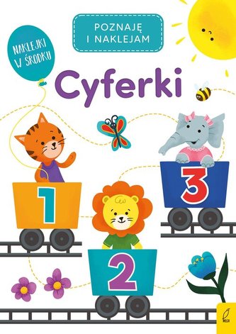 Poznaję i naklejam Cyferki Poznaję i naklejam Cyferki