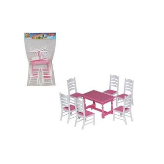 Sada nábytek pro panenky č.6, 7 dílů /+3