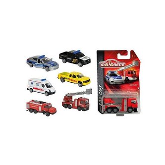 Auto policejní kovové, česká verze