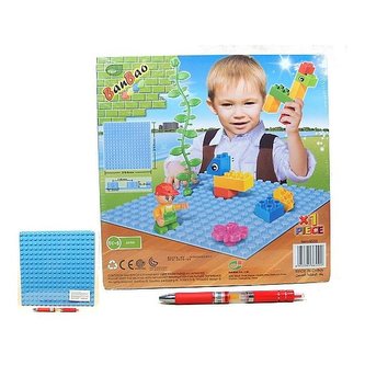 BanBao staveb. Young Ones základní deska 25,5x25,5cm modrá