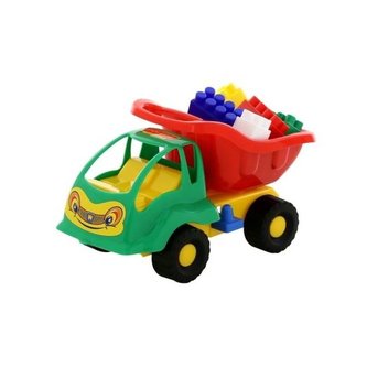 Sada na písek č. 52: Auto Mravenec: 12 ks kostek Stav /+1