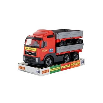 Auto Volvo s otočným ramenem jeřábu  /+3