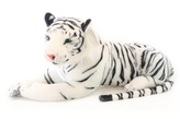 Tygr plyš bílý velký