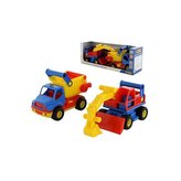 Auto ConsTruck sklápěčka + Bagr ConsTruck   / +1