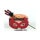 škraboška čertí s vidlemi