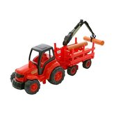 Traktor Šampion s přívěsem lesnickým /+3