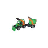 Traktor GripTruck s pluhem a přívěsem  / +1