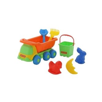 Sada na písek č. 270: Auto Květa sklápěčka, Kbelíček   /+1