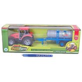 Traktor s přívěsem, 33cm