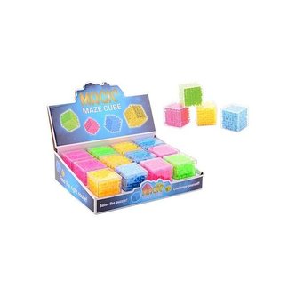 Hlavolam bludiště kostka